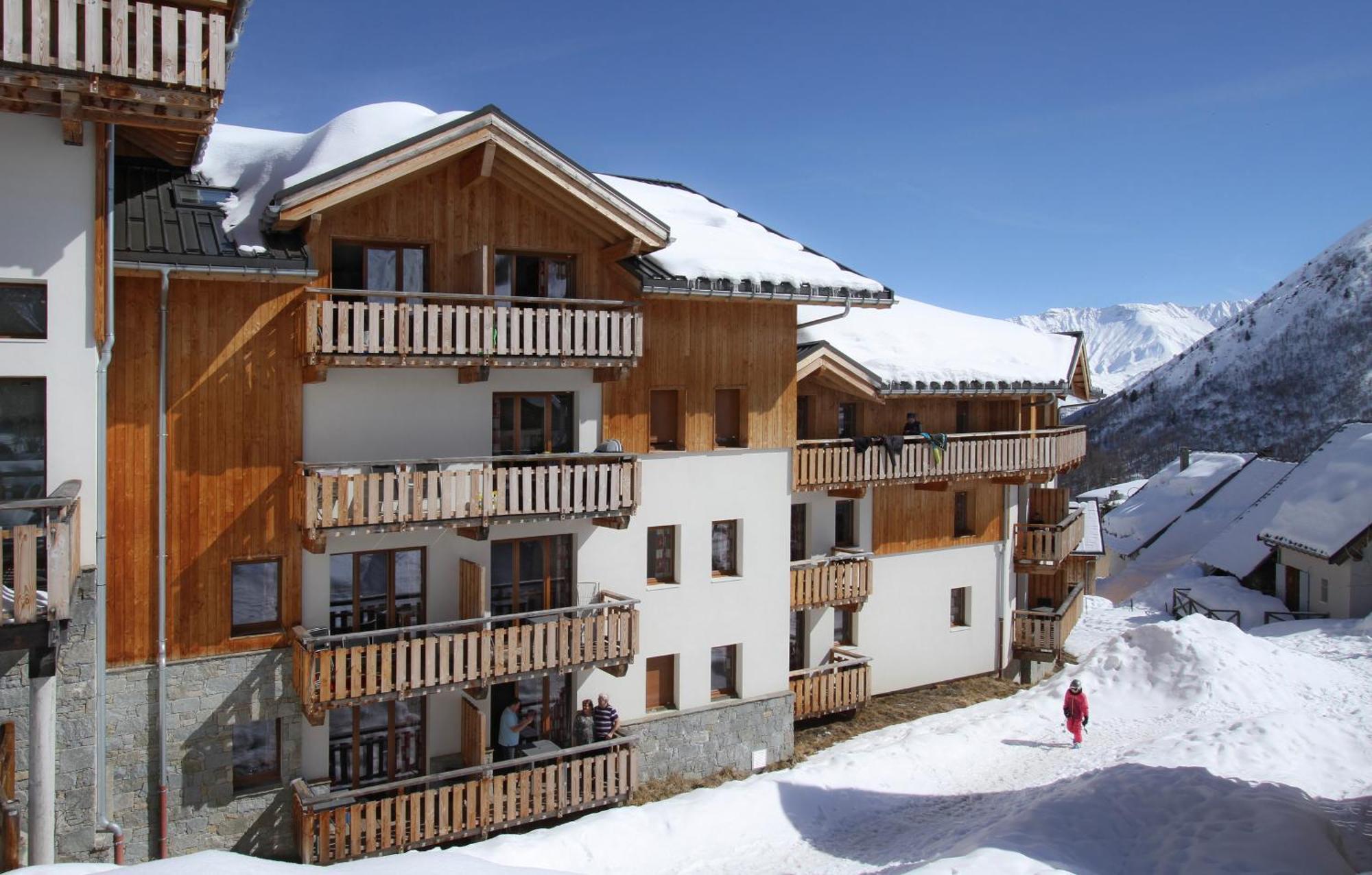 Residence Odalys Les Bergers Saint-Sorlin-d'Arves Luaran gambar